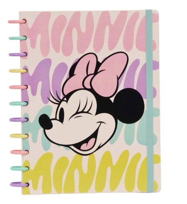 Producto - Cuaderno Con Sistema De Discos Loop Carta Minnie MOOVING