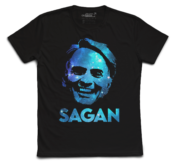 Producto - Carl Sagan. Stars. Talle XL. Renovación de Stock. Sin Cambio.