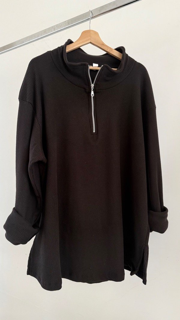 Producto - SWEATERS FRIZADO CIERRE XXXL