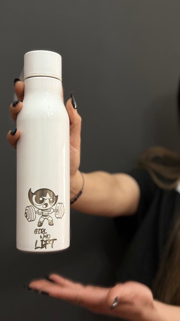 Producto - Botella Bellota Fitness + llavero kettlebell