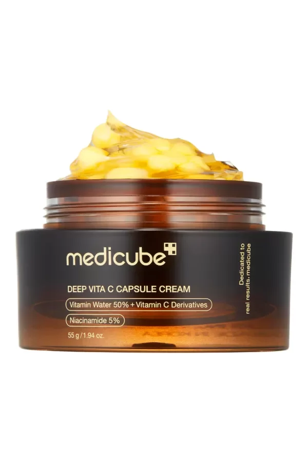 Producto - Medicube Crema Facial con Cápsulas Liposomales de Vitamina C 55 ml