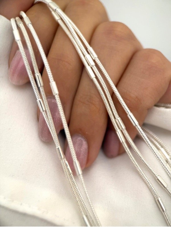 Producto - Cadena Julieta ac blanco 45 cm