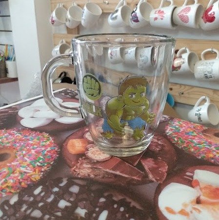Producto - TAZA BOMBE DE VIDRIO HULK