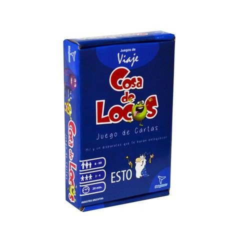 Producto - JUEGO DE CARTAS COSAS DE LOCOS TOTO GAMES