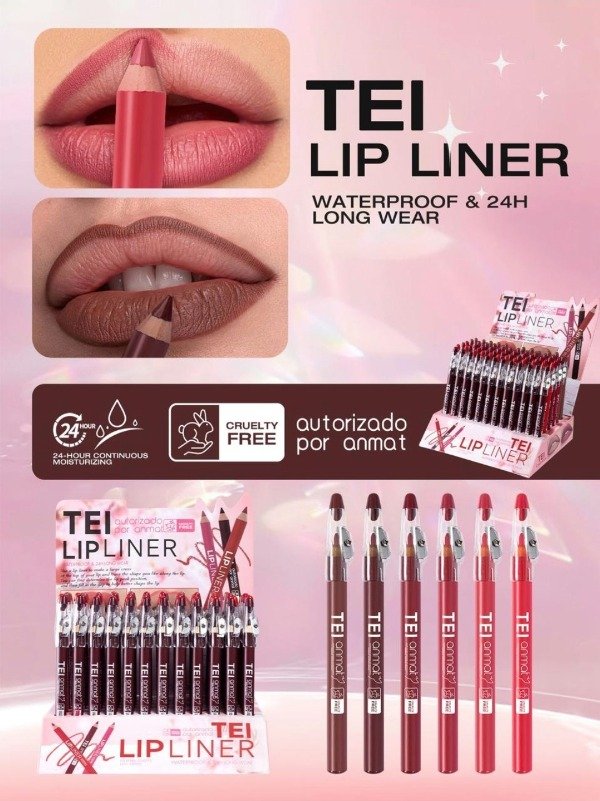 Producto - Caja x72 lápiz labial TEI