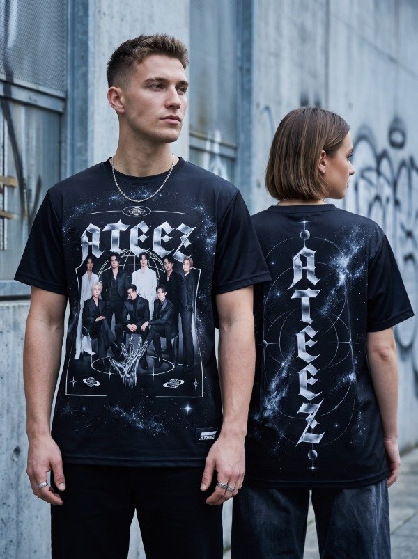Producto - REMERA ATEEZ - Silver Universe - 2