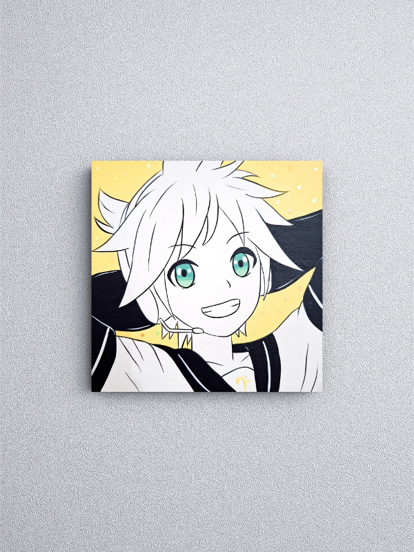 Producto - Cuadro Kagamine Len  -Vocaloid- (12x12cm)