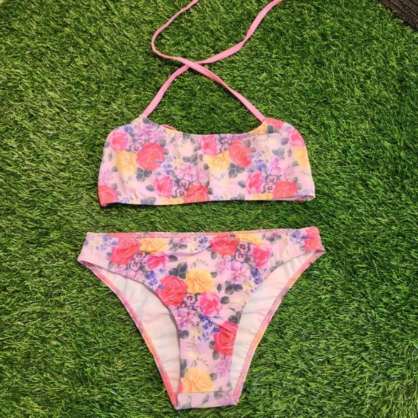 Producto - BIKINI JUVENIL NIÑA ESTAMPADA FUCCIA