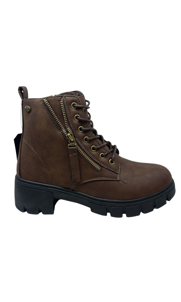 Producto - Borcegos Jeny Cuero TRANSFERENCIA 81.600