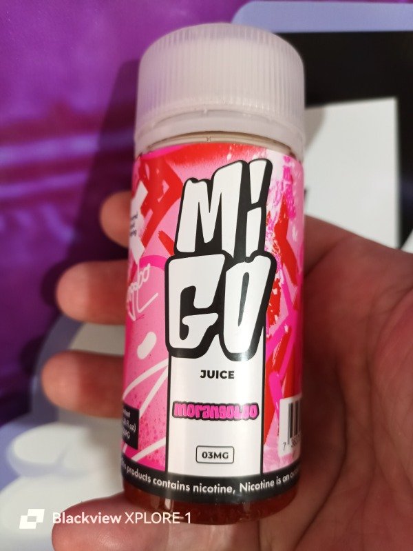 Producto - LIQUIDO MIGO (100 ML) - MORANGOLOO FRUTILLA GUM 3MG