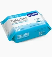 Producto - Toallitas Desmaquillantes 25pcs - Algabo