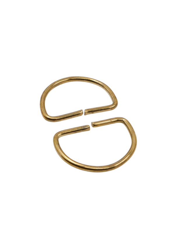 Producto - HEBILLAS MEDIALUNA 40MM DORADO