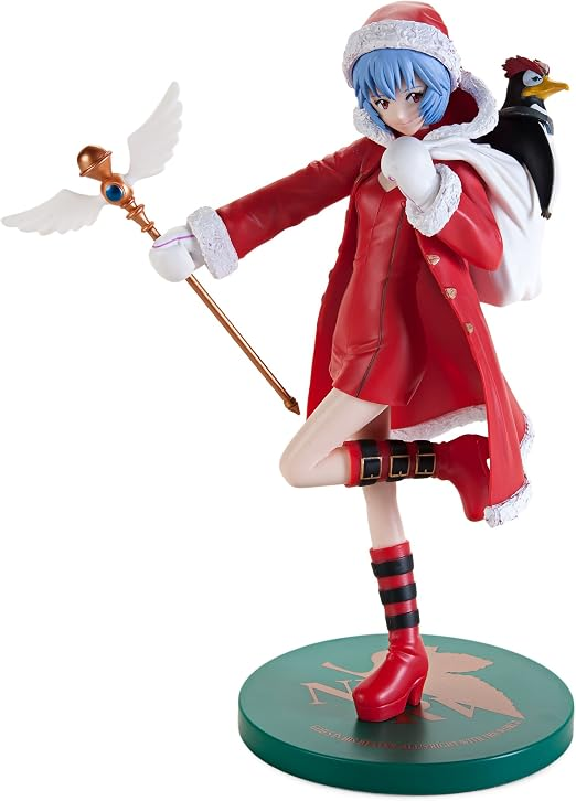 Producto - Figura Original Rei Navidad Vers. - Evangelion - Sega - 21cm