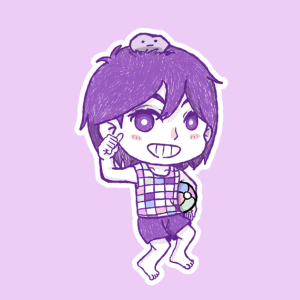 Producto - Stickers en Vinilo - Omori - Kel