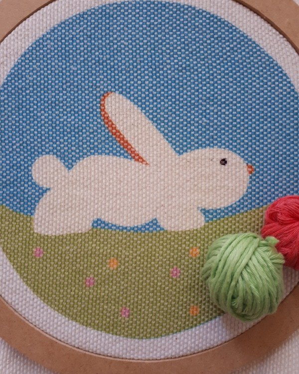 Producto - KIT DE BORDADO PUNCH NEEDLE - CONEJO - 0