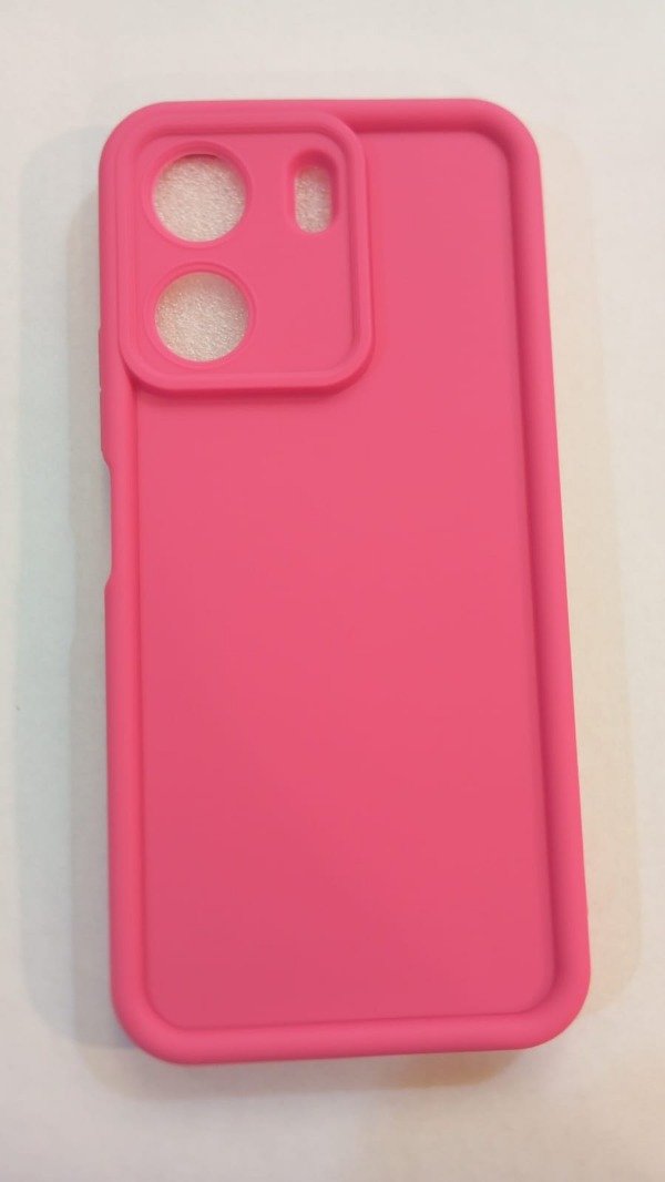 Producto - Funda Silicona Premium Fucsia para Xiaomi Redmi Note 13C