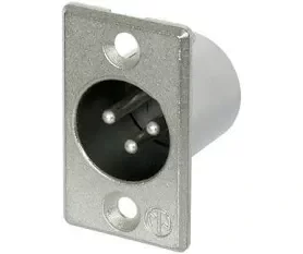 Producto - Ficha Canon Macho Para Chasis