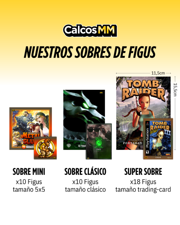 Producto - Super Sobre (Artístico) / Metal Gear 1 - 4