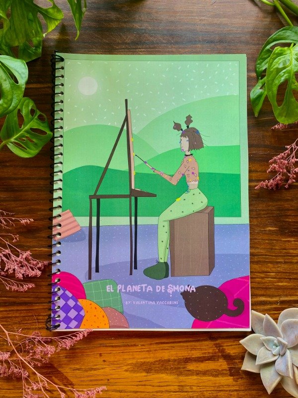 Producto - Cuaderno A4 Liso: "Pintar"
