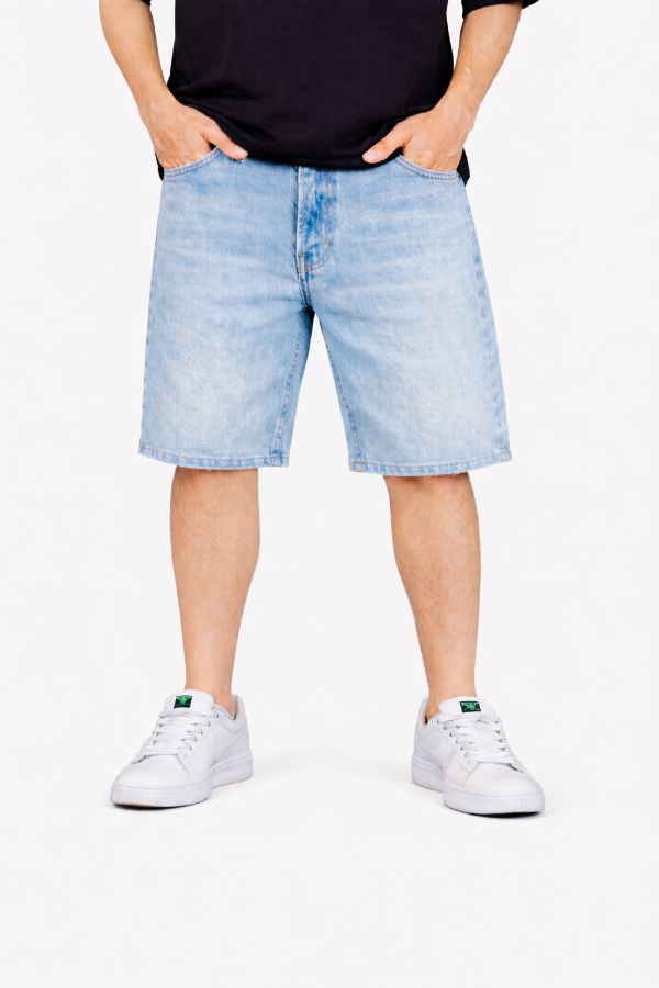 Producto - Bermuda Celeste Jaspeada