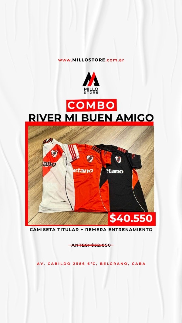 Producto - COMBO RIVER MI BUEN AMIGO