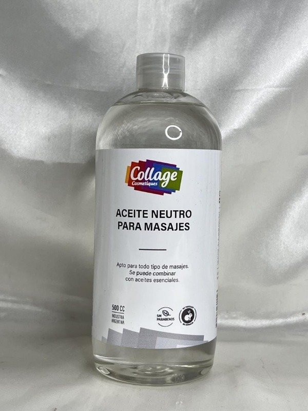 Producto - Aceite neutro para masajes Collage