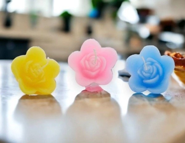 Producto - Flotante rosa 5x6.5 cm