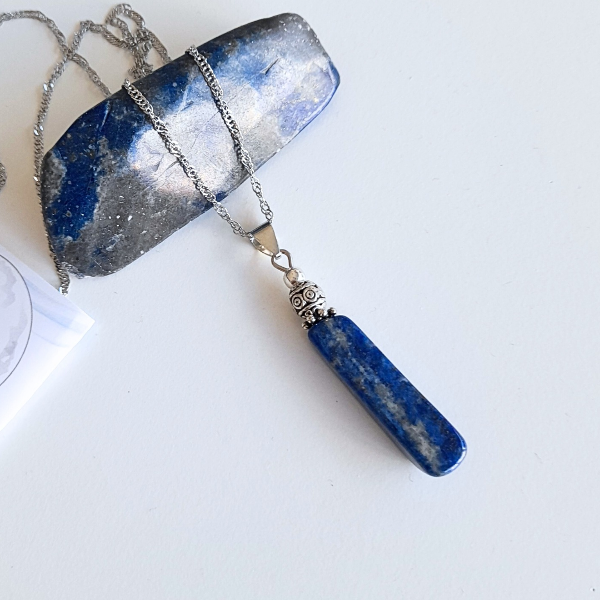Producto - Collar Palito de Lapislazuli
