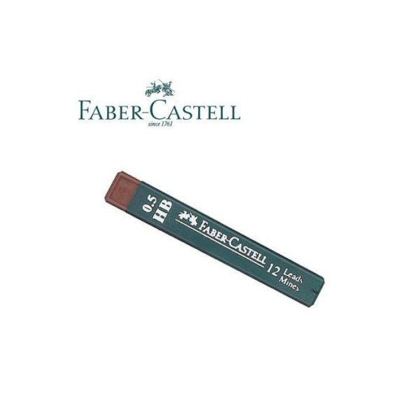 Producto - MINA FABER CASTEL 0,5 X12 HB
