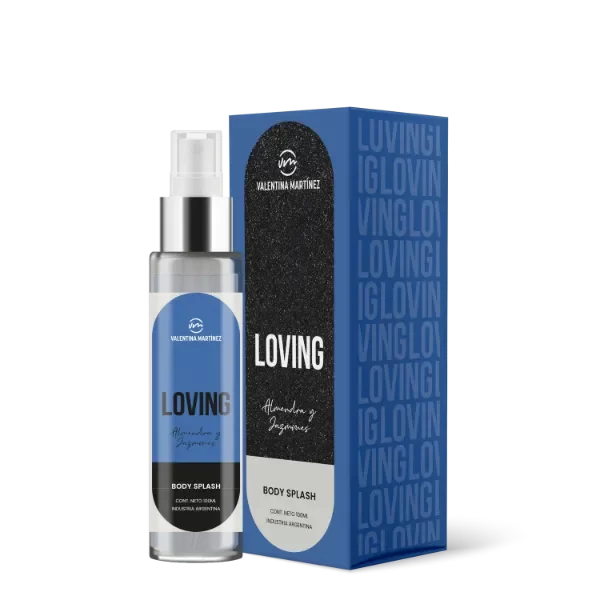 Producto - Body Splash + espejito de regalo Valentina Martínez - LOVING x100ml