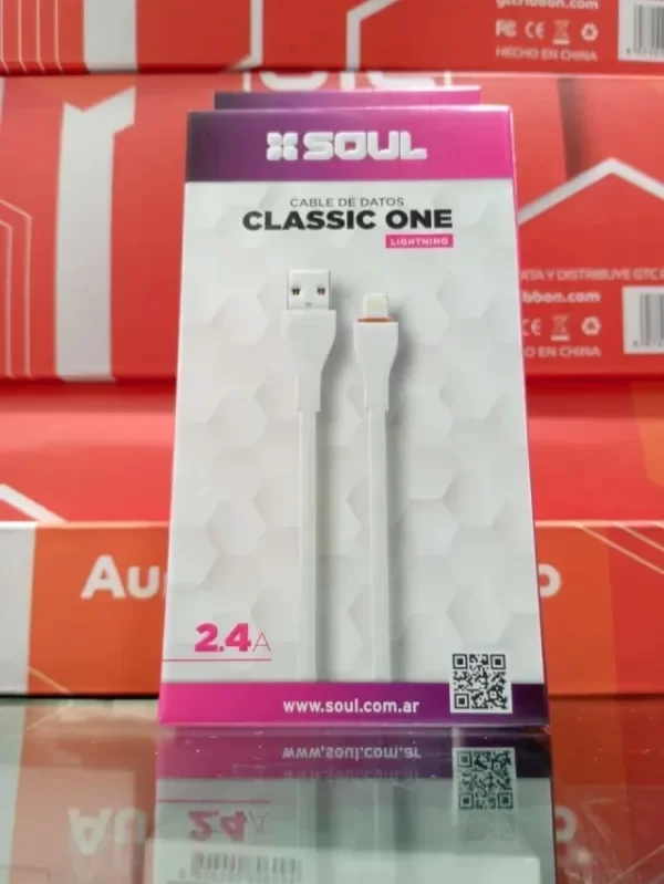 Producto - Cable SOUL LIGHTNING 2,4A