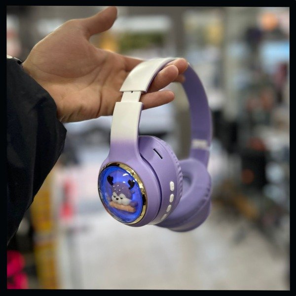 Producto - AURICULAR INALAMBRICO PARA NIÑOS AKZ52 BT MICRÓFONO HD ILU