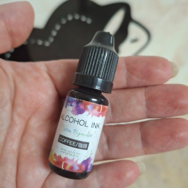 Producto - Tinta al Alcohol Coffe para resina y manualidades