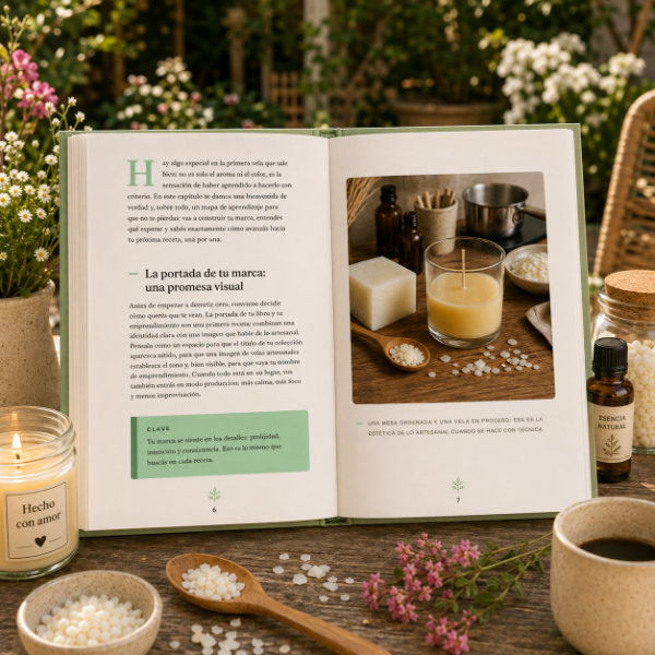 Producto - Guia Velas Artesanales Desde Cero - 1