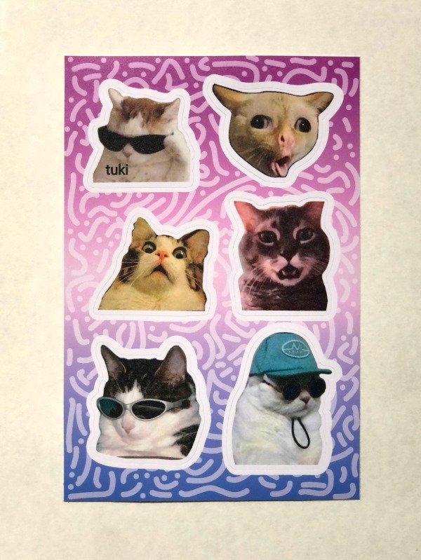 Producto - Plancha de stickers