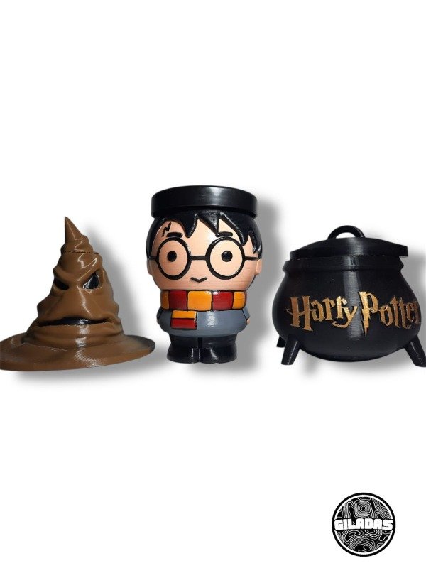 Producto - Set de mate Harry Potter mate yerbero y azucarera