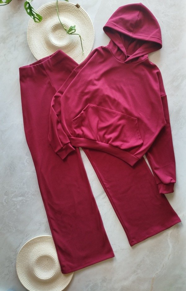 Producto - Conjunto palazo + buzo canguro