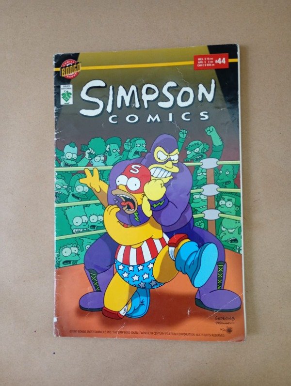 Producto - Simpson Comics #44 - Groening - Bongo VID 1998