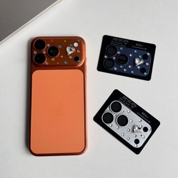 Producto - Protectores de cámara BRILLOS DE COLORES iPhone 17 Pro - 2