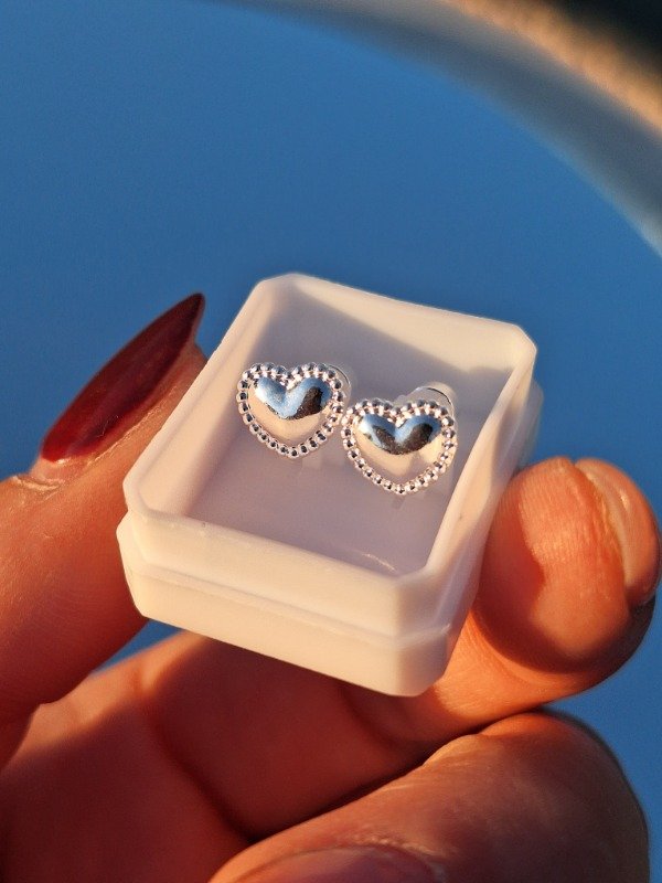 Producto - Abridores Corazón con borde acero blanco