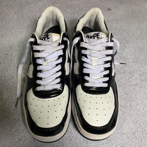 Producto - Bapesta Charol Black and White - 4