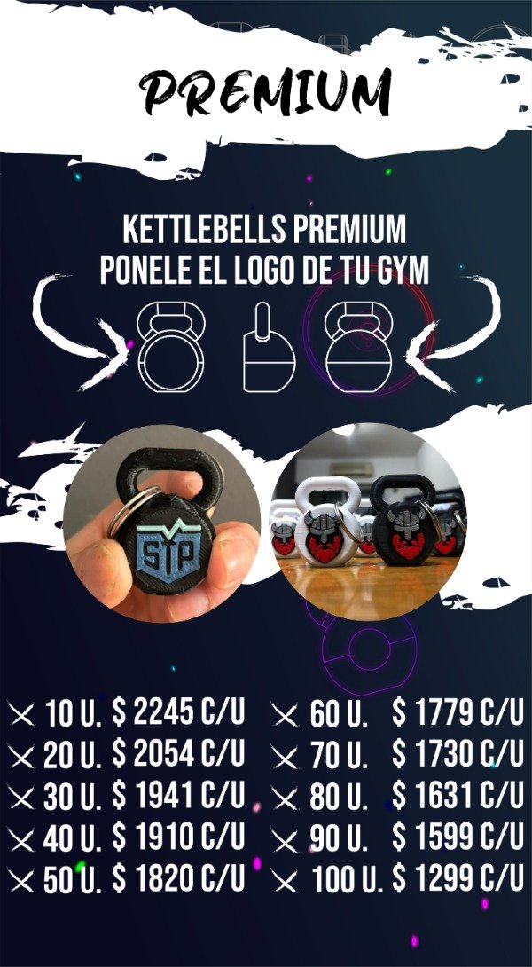 Producto - Kettlebells Premium