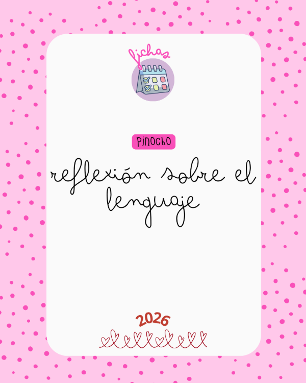 Producto - Pinocho Reflexión sobre el Lenguaje