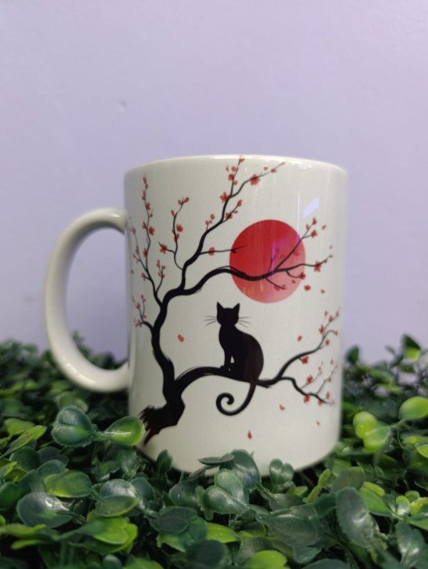 Producto - Taza Gato Cerezo