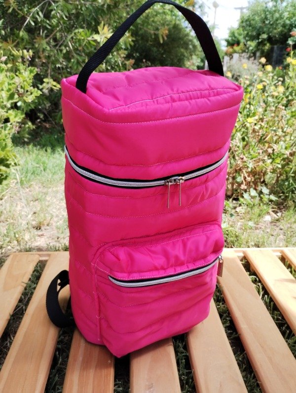 Producto - Mochi matera fucsia