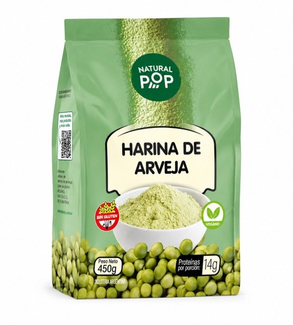 Producto - Harina de Arveja - Natural Pop-