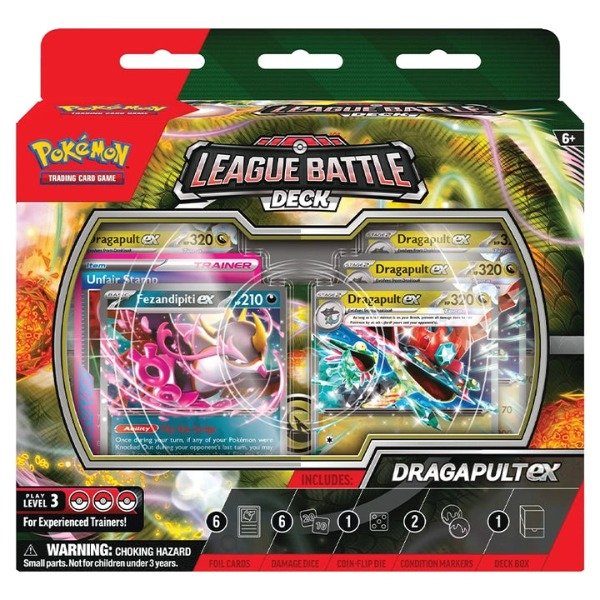 Producto - ex League Battle Deck - Dragapult ex SELLADO INGLES - Deck Prearmado