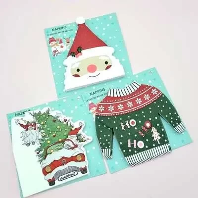 Producto - Servilletas navideñas x12