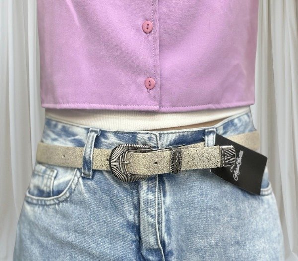 Producto - Cinturón Plateado