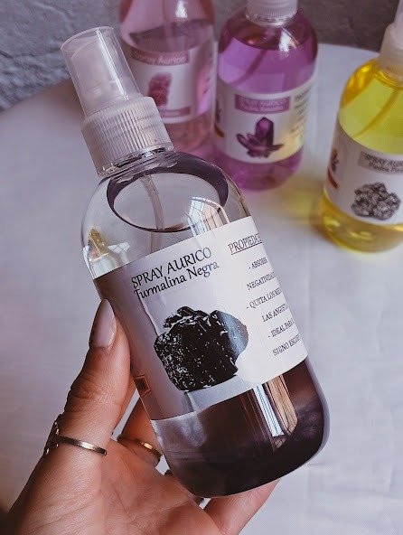 Producto - Spray áurico turmalina negra